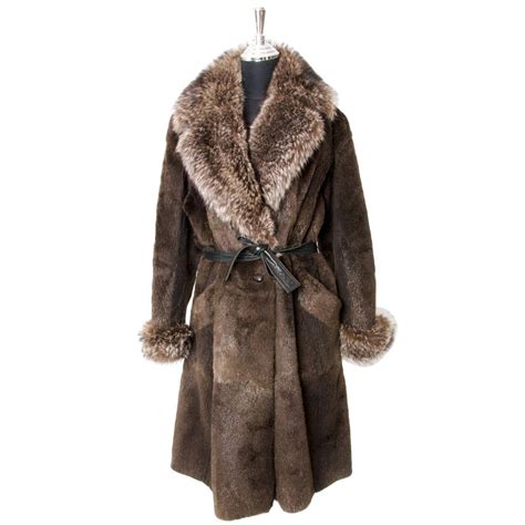 ysl fur jacket